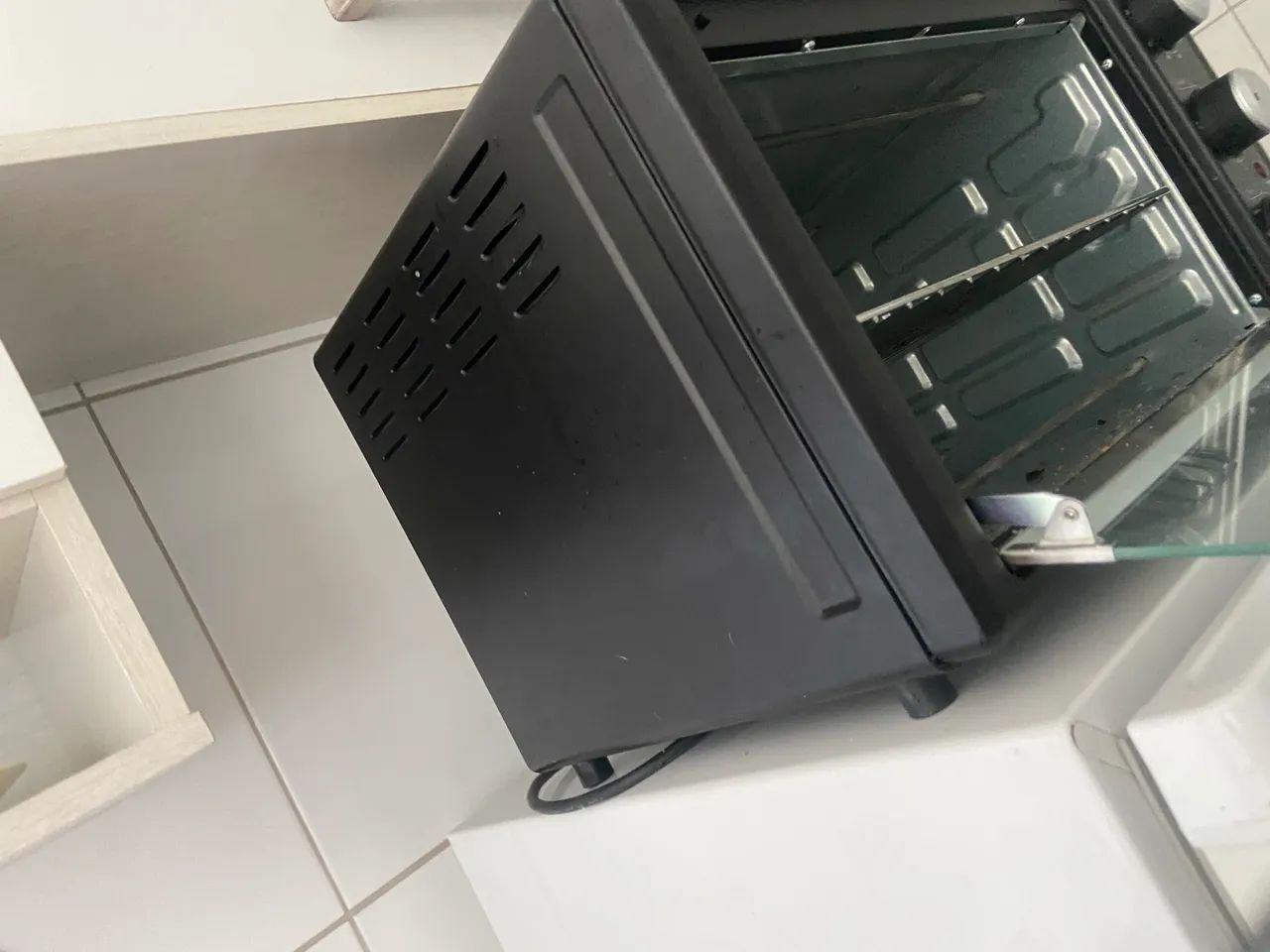 Forno elétrico como saiu da loja 36 litros Chef Gourmet 