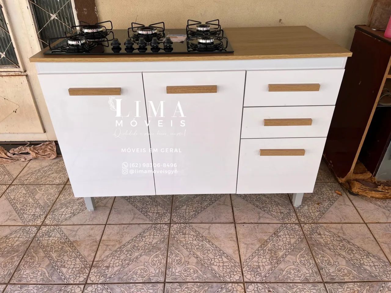 Balcão + Fogão Cooktop Oferta  - Foto 4
