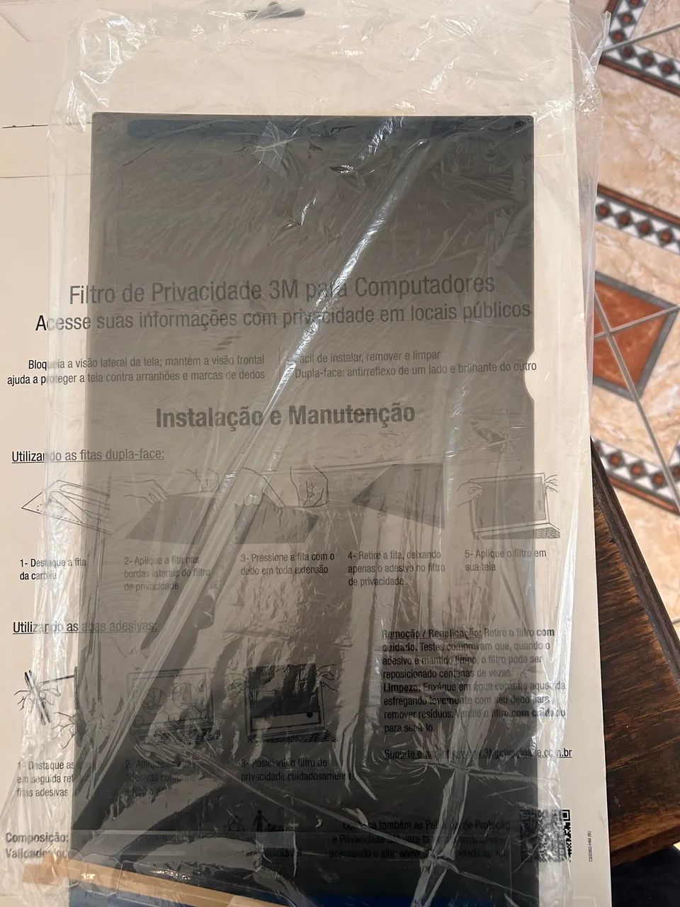Filtro de Privacidade 3M 18.5" Widescreen - Foto 4