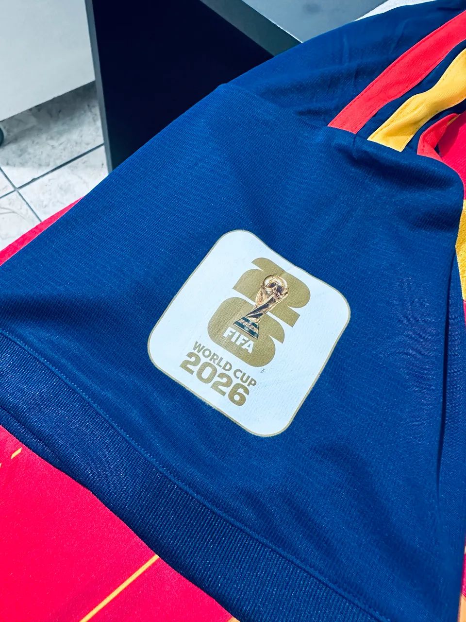 Camisa Espanha versão player Copa 2026 - Foto 4