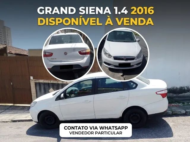 Fiat Grand Siena Grand Siena ATTRAC. 1.4 EVO F.Flex 8V 2016