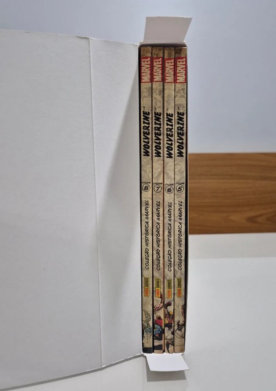 Coleção História Marvel - Wolverine - Vol. 5 a 8 com Box - Foto 4