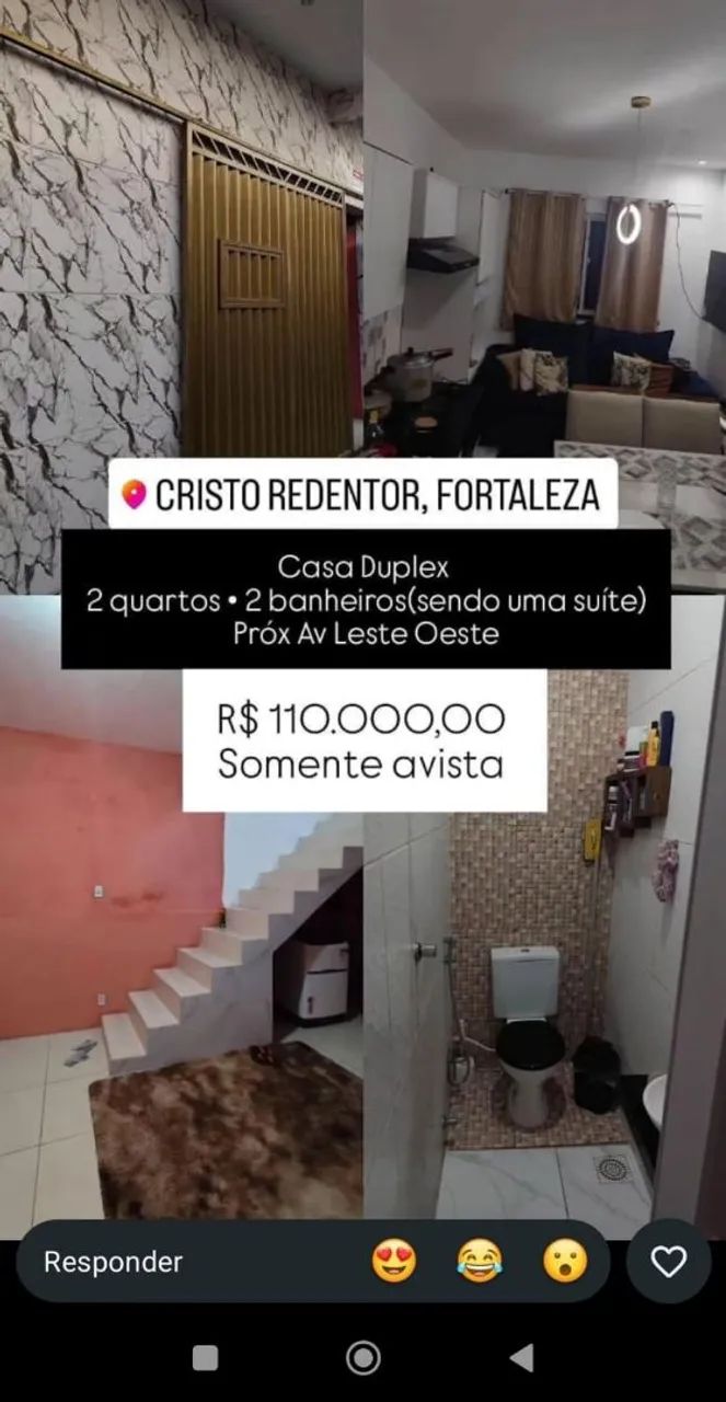 Vendo uma linda casa duplex