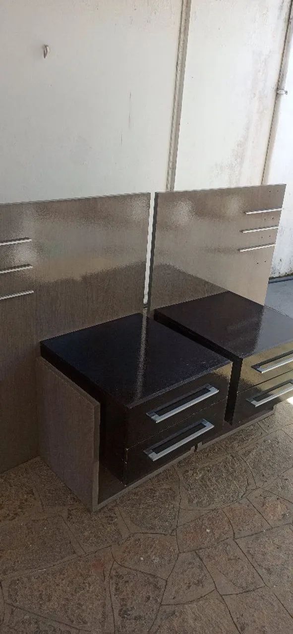 Cabeceira com criado mudo pra cama box - Foto 2