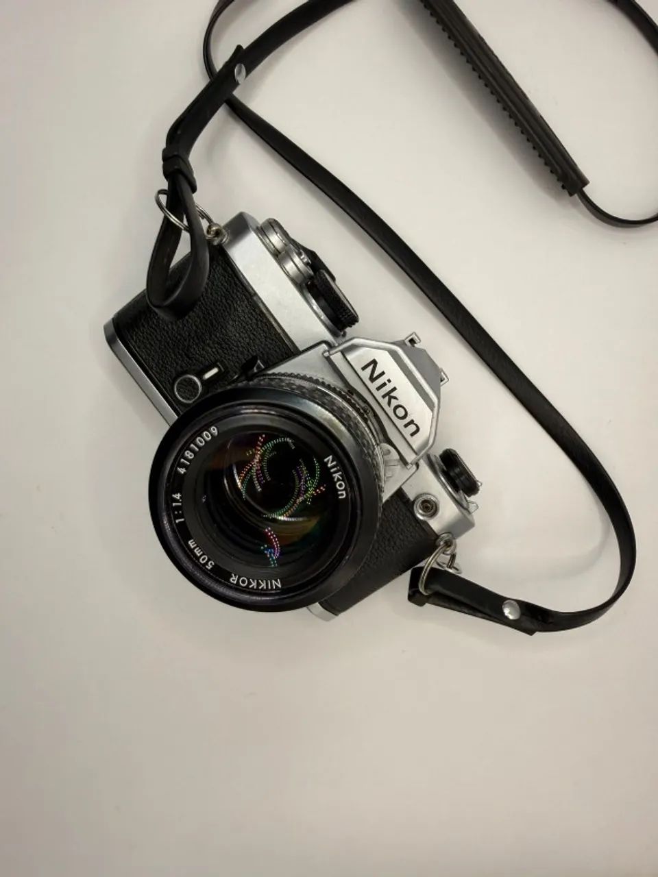 Câmera Analógica Nikon Fm + Nikkor 50mm F1,4 - Foto 2