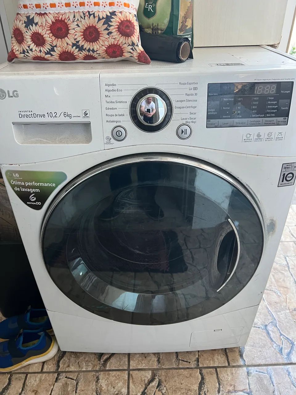 Máquina lava e seca