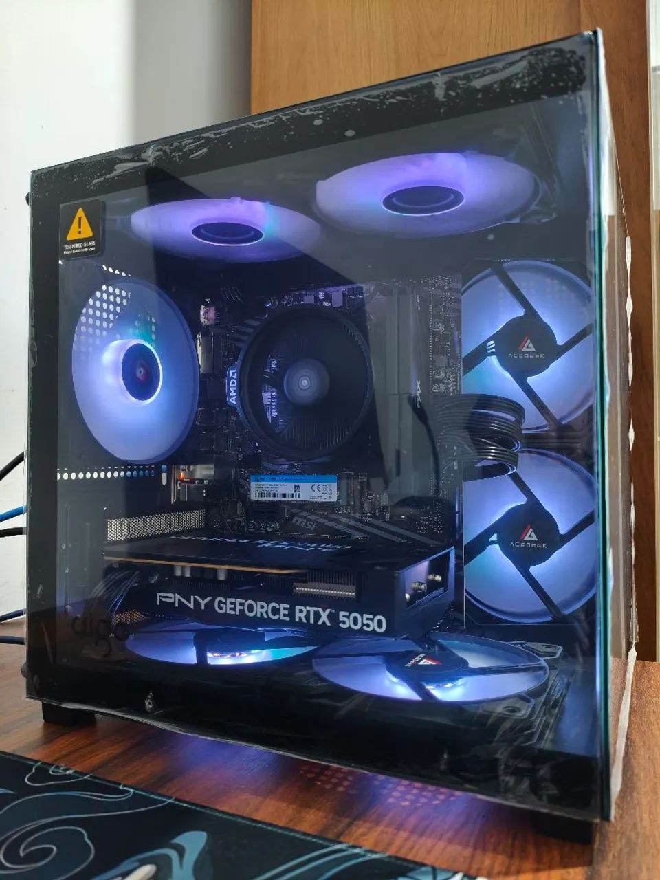 PC GAMER R5 5500 + RTX 5050 - Foto 2
