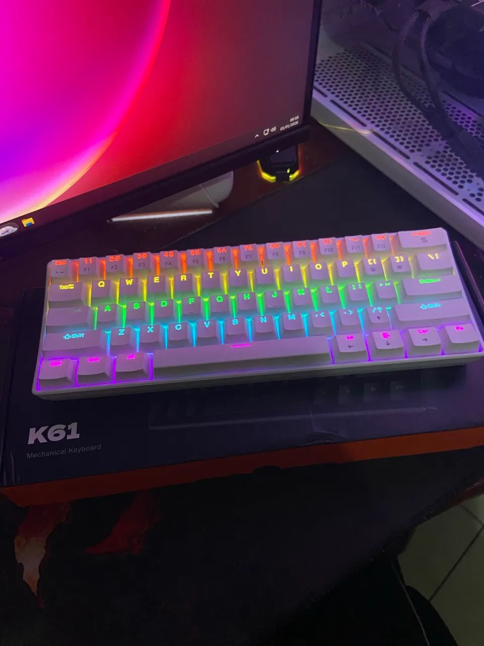 Teclado Gamer Mecânico - Apayado K61  - Foto 2