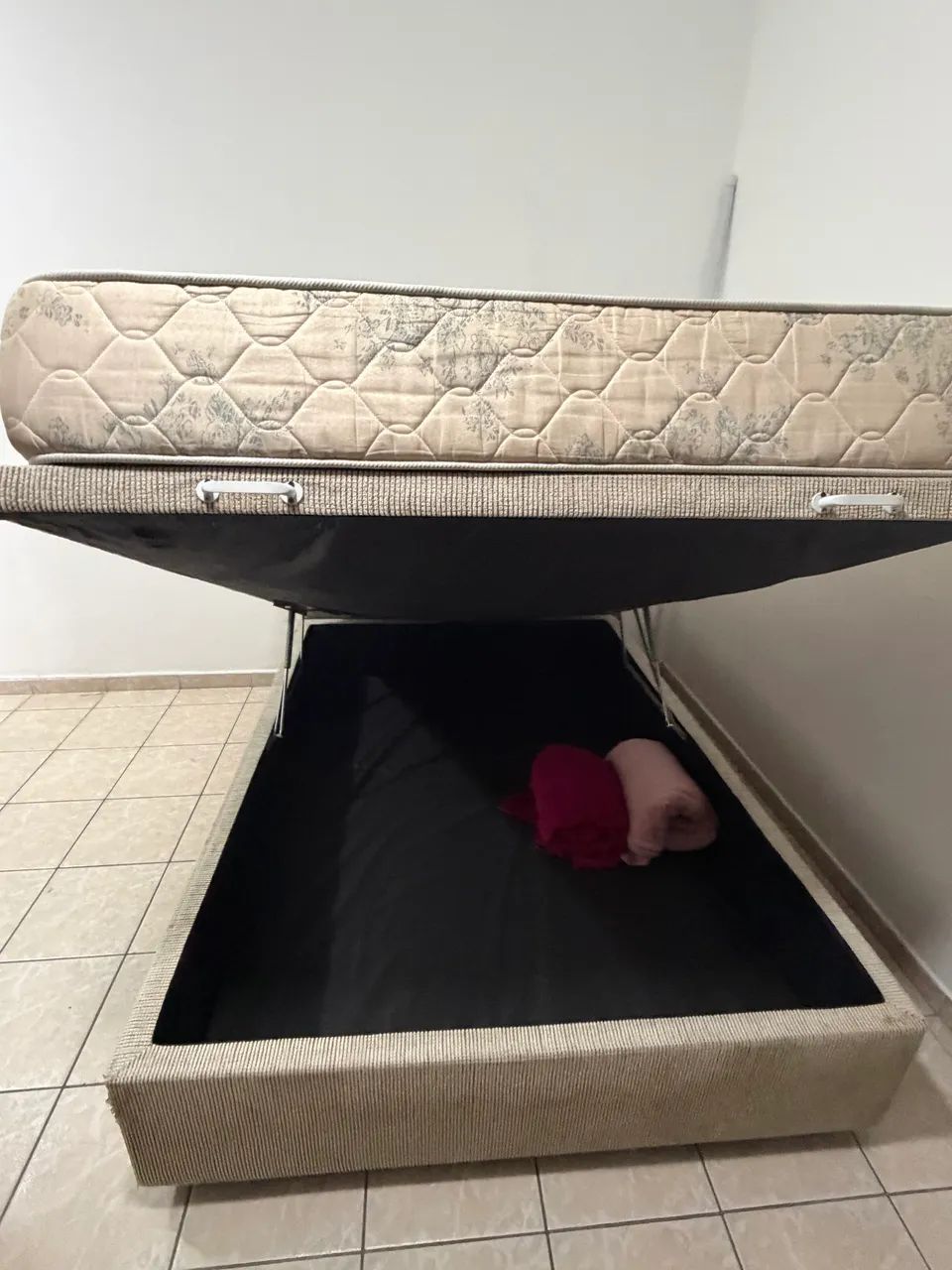 Cama box baú + colchão + cabeceira  - Foto 3