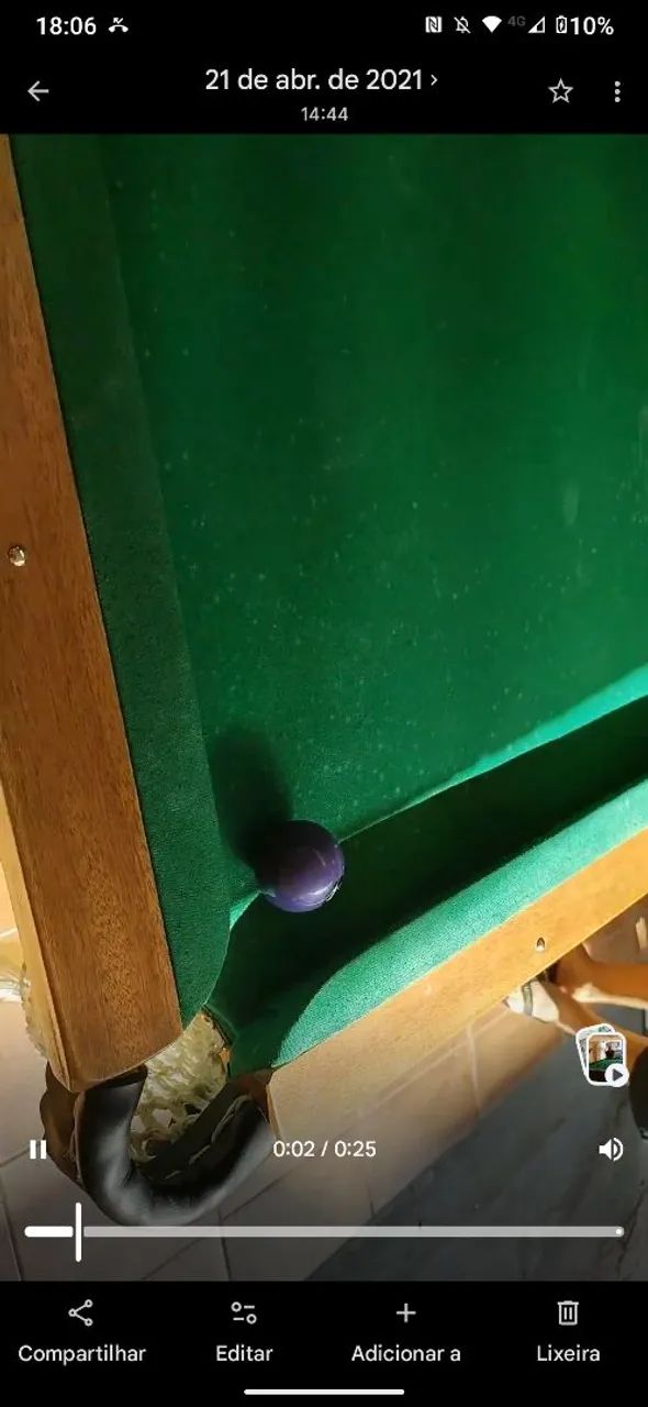VENDO MESA DE SINUCA 