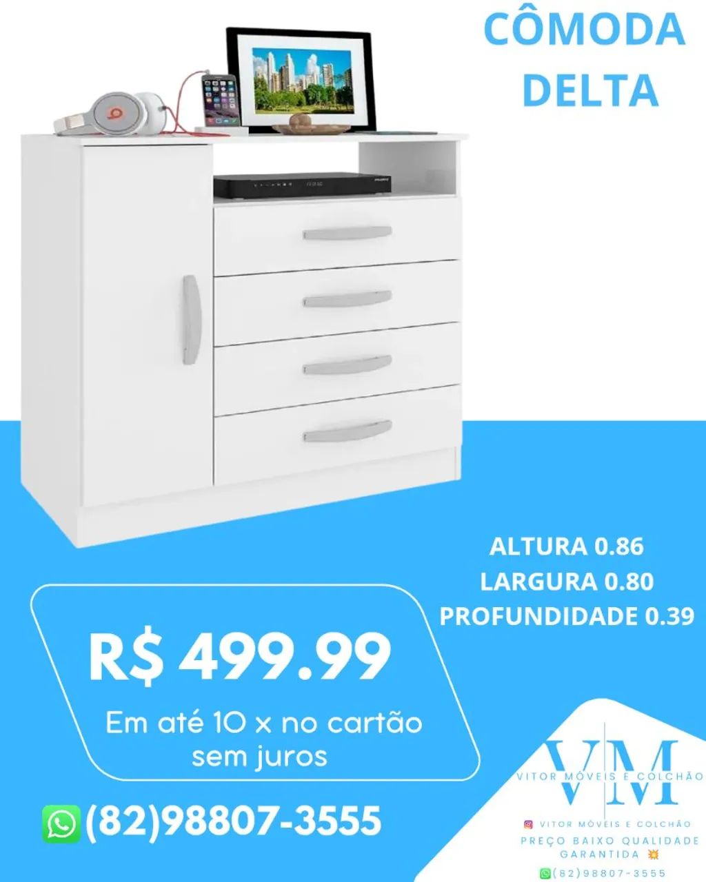 PROMOÇÃO DE CÔMODA APARTI DE  - Foto 3