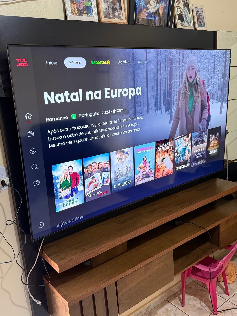 VENDO ESSA LINDA TV TCL. 75 POLEGADAS  OLED PREMIUM  - Foto 2
