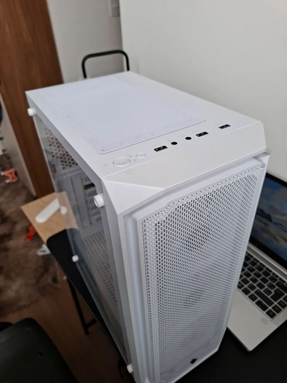 Gabinete Gadit 2B Gaming Case 3 fan's inclusas  - Foto 4