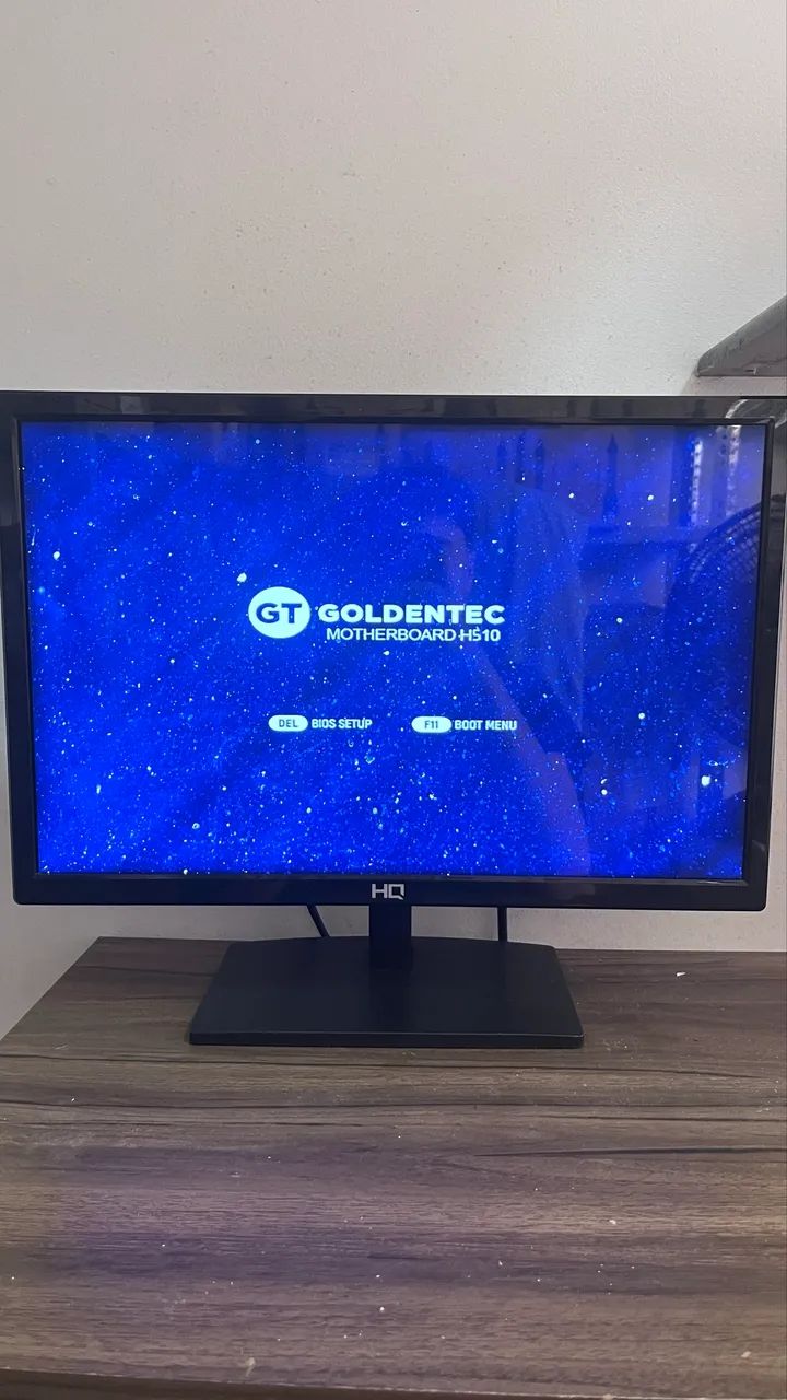 Monitor HQ-LED 19,5 com manchas na tela