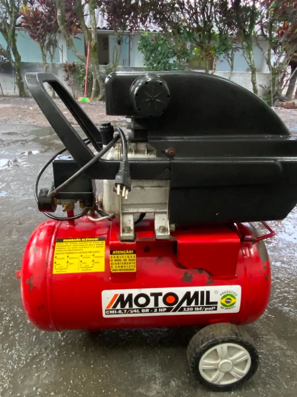 Compressor de Ar 24 litros  - Foto 2