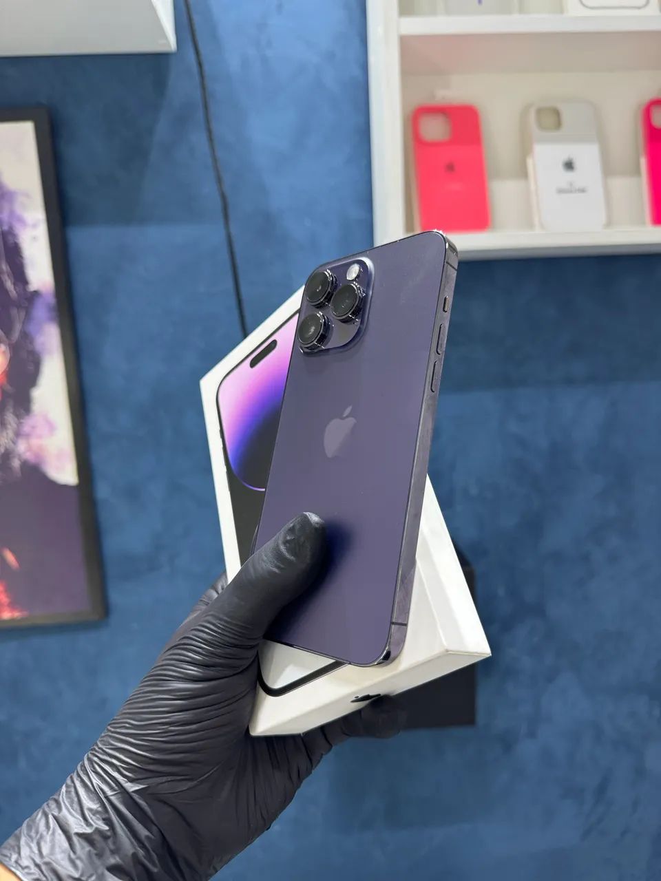 IPHONE 14 PRO MAX ROXO - Foto 4