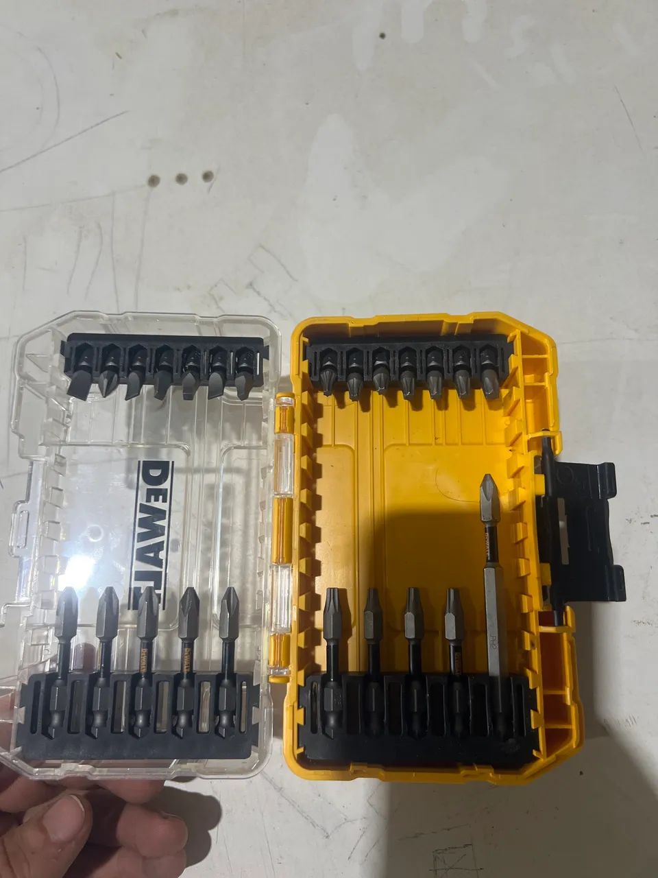 Kit de bits dewalt 