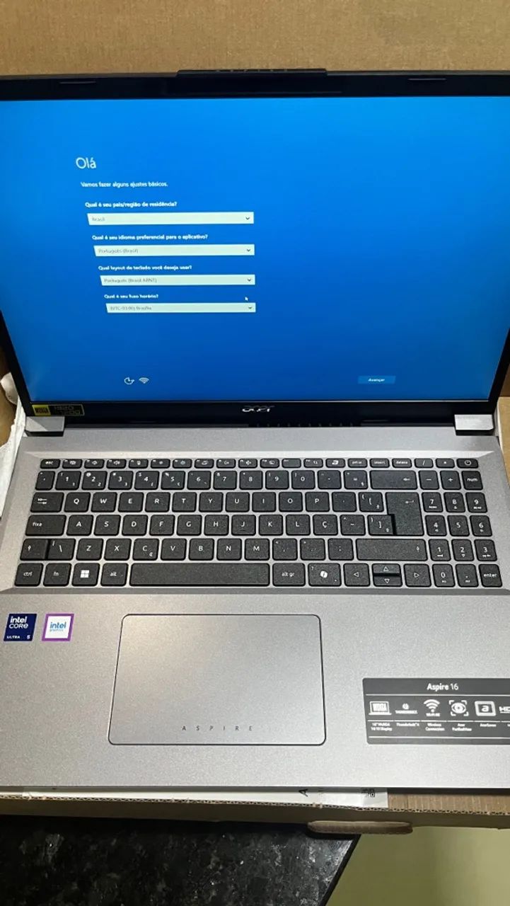 Notebook Acer aspire 16 Nunca utilizado - Foto 3