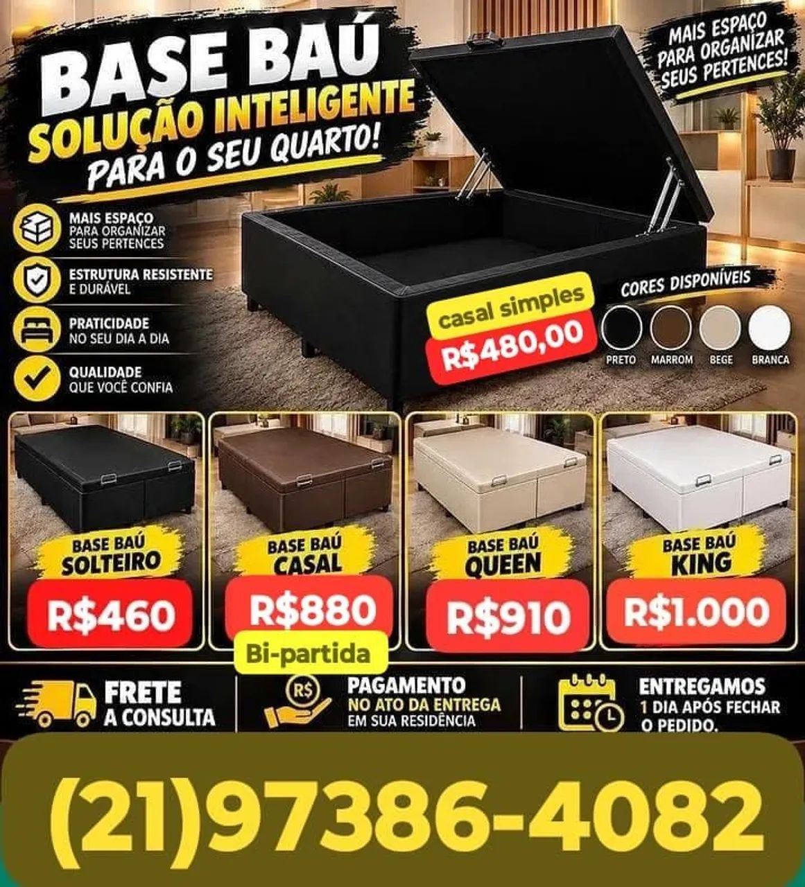base baú 