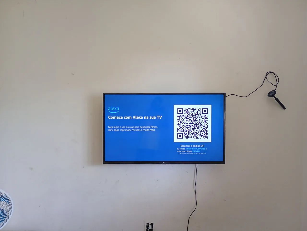 Tv smart 4k LG webos 50 polegadas Alexa wi-fi bluetooth ta com os plásticos novinha! - Foto 2