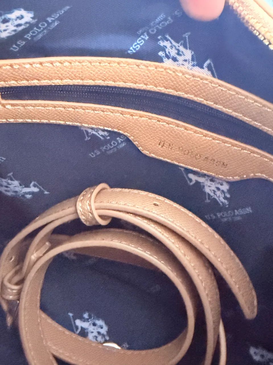 BOLSA DE GRIFE POLO - NUNCA USADA  - Foto 2