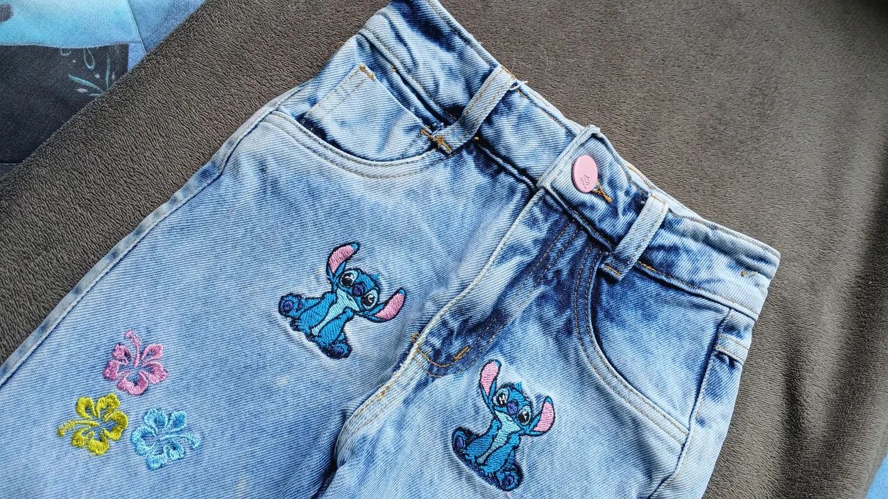 Calça jeans infantil menina  - Foto 5