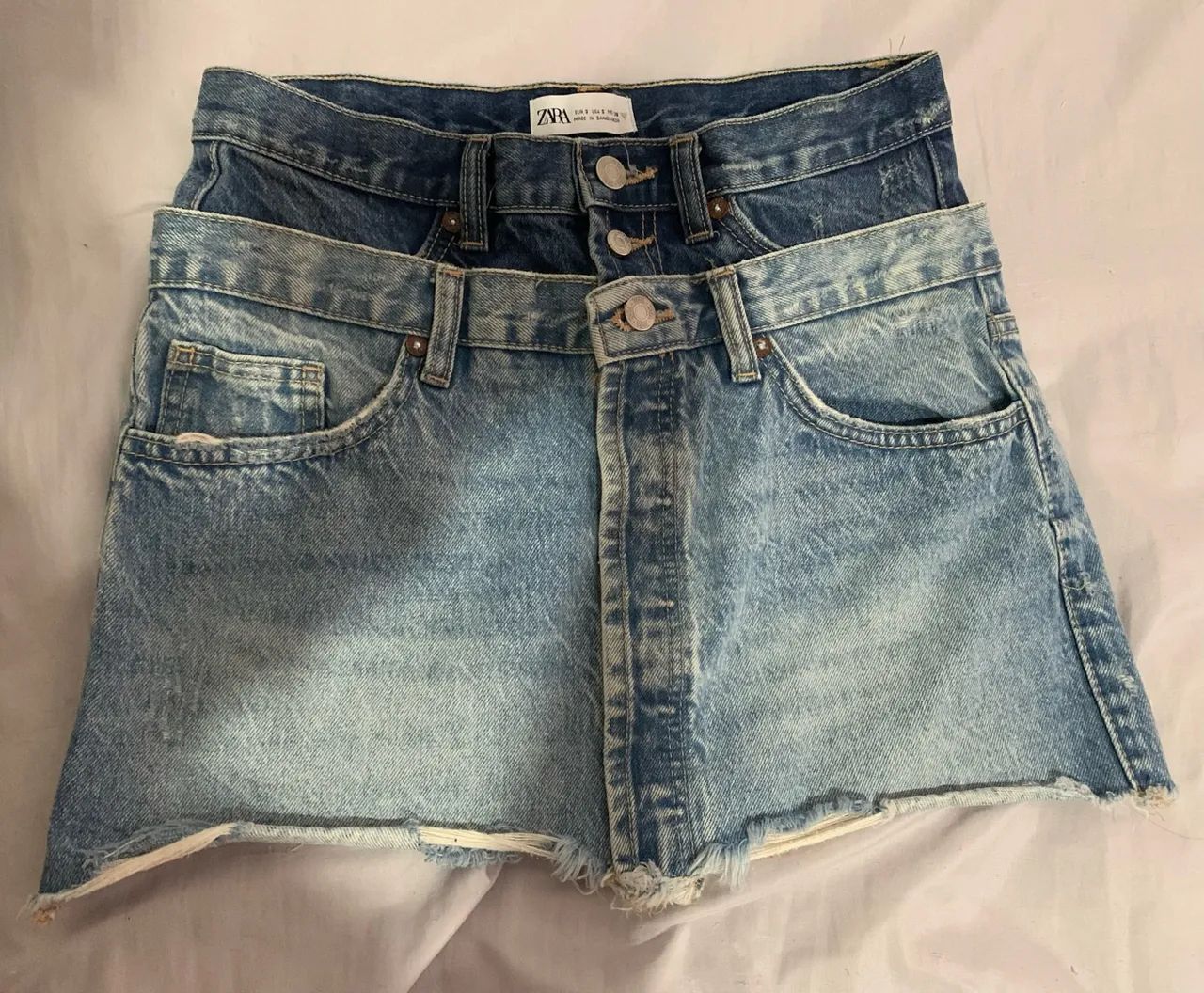 Saia jeans 