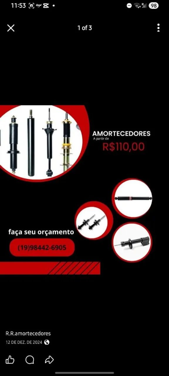 Amortecedores remanufaturados  - Foto 2