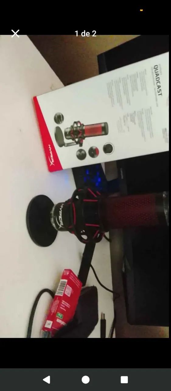 Microfone quadcast
