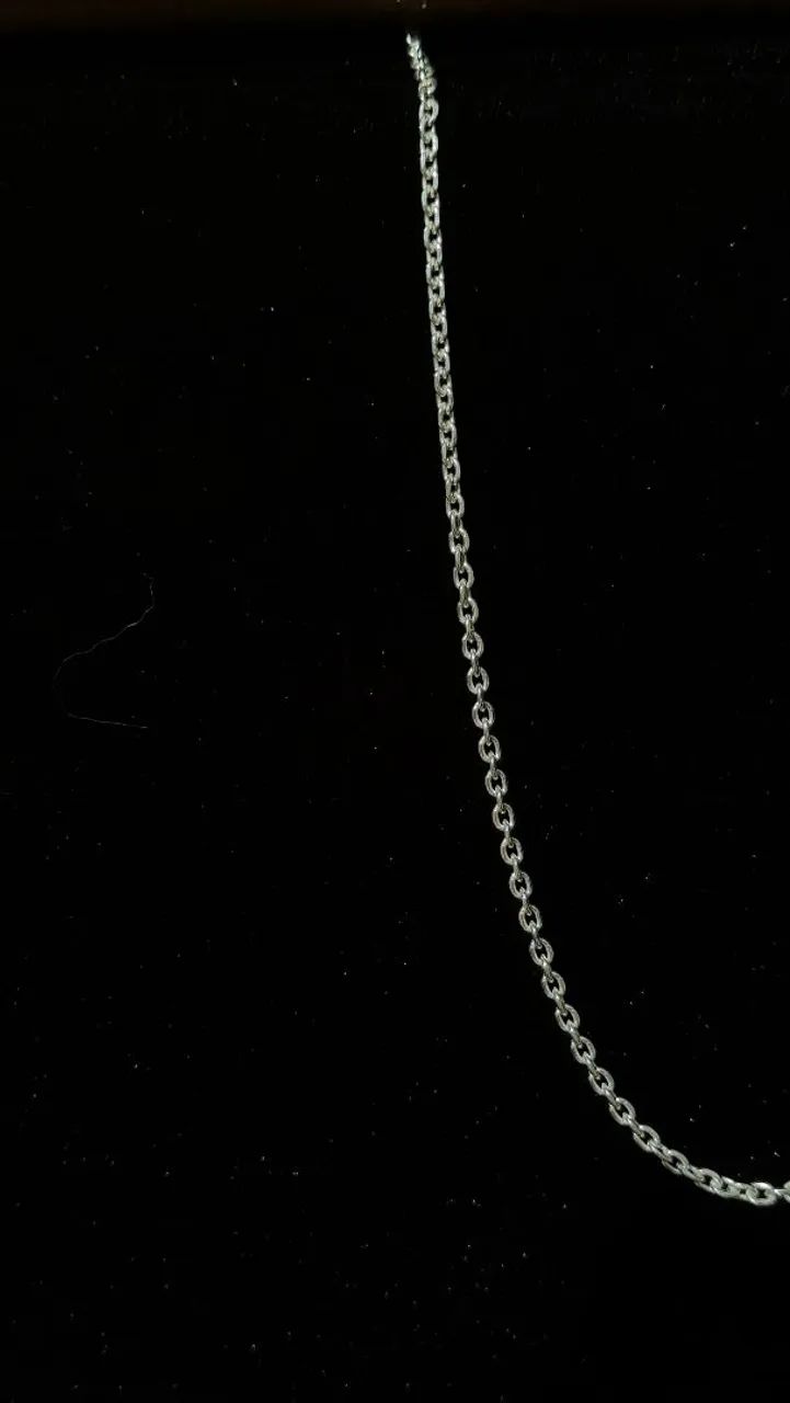 Corrente cartier curta 3mm prata 925  - Foto 3