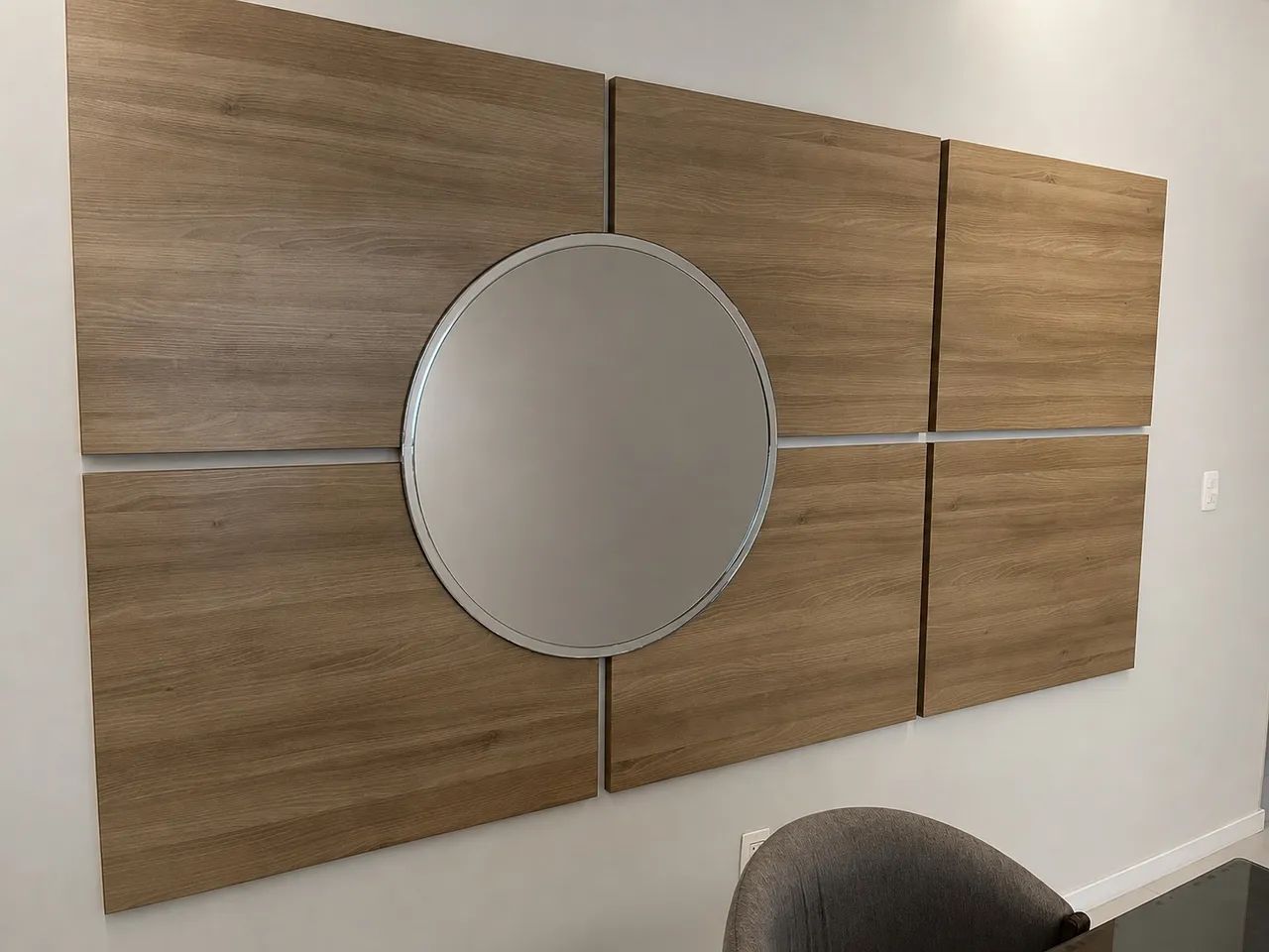 Painel de MDF com espelho