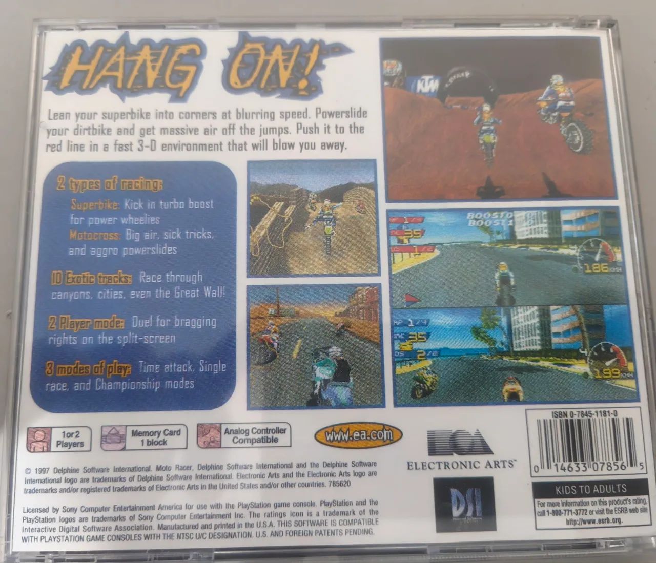 Moto Racer Ps1 Original  - Foto 2