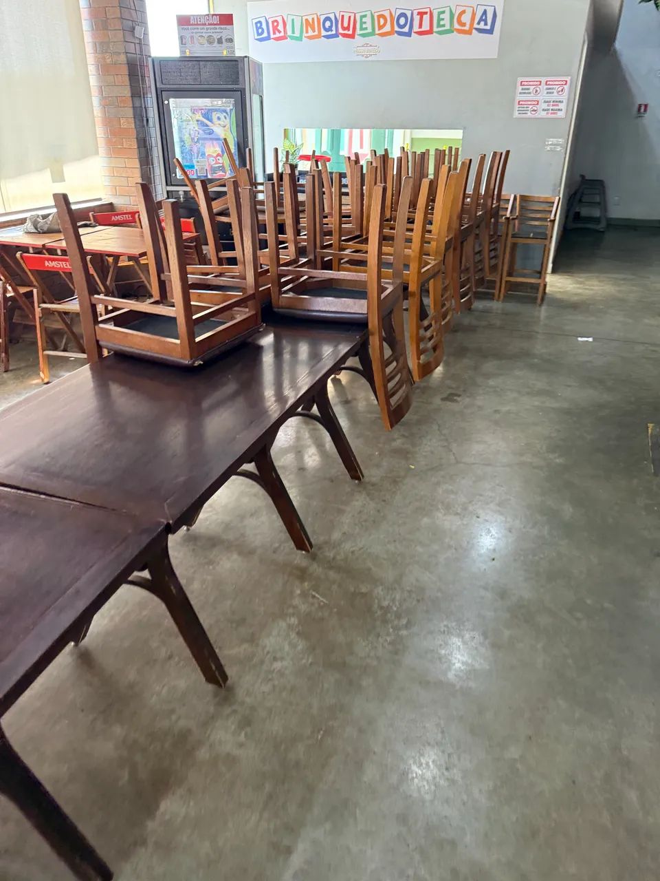Mesa com 4 cadeiras restaurante  - Foto 4