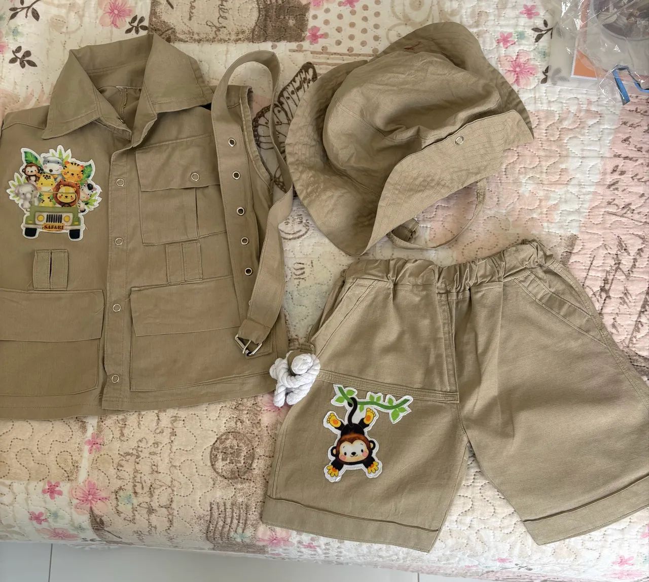 Roupa completa Safari infantil  - Foto 4