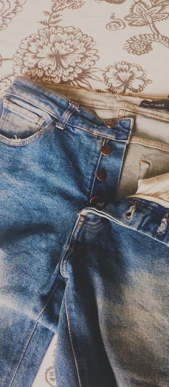 Calça jeans rústica 38/40br - Foto 4
