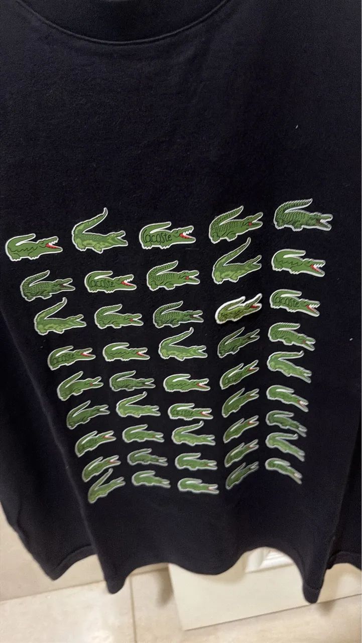camiseta lacoste multi croco  - Foto 2