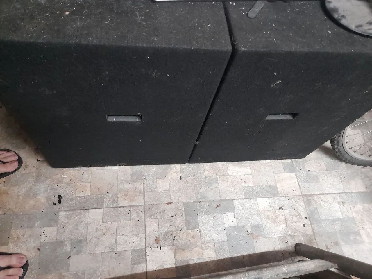 Caixa 15" vazia nova 2un.