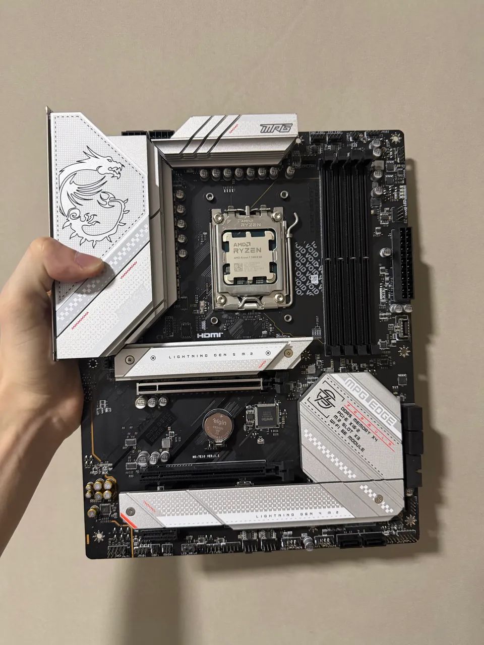 PLACA MÃE B650 MSI MPG EDGE WIFI - Foto 3