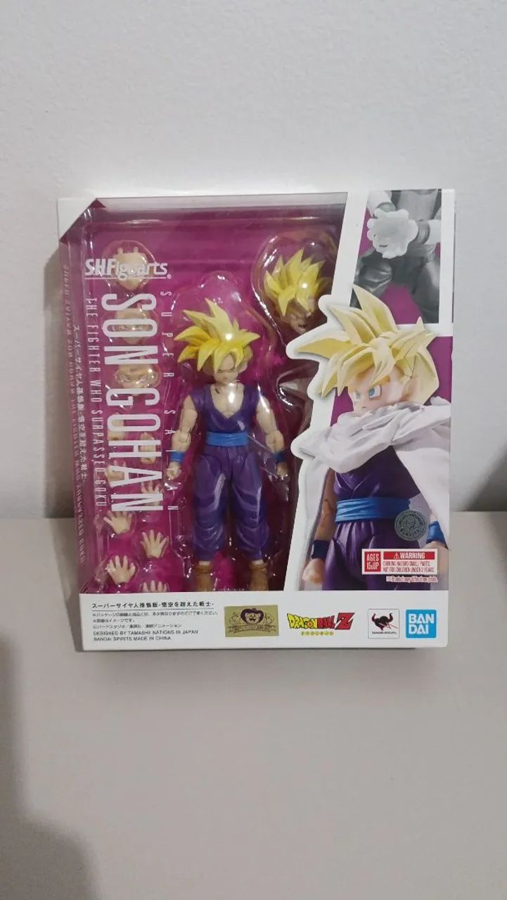 Son Gohan SSJ SH Figuarts Bandai Original Lacrado