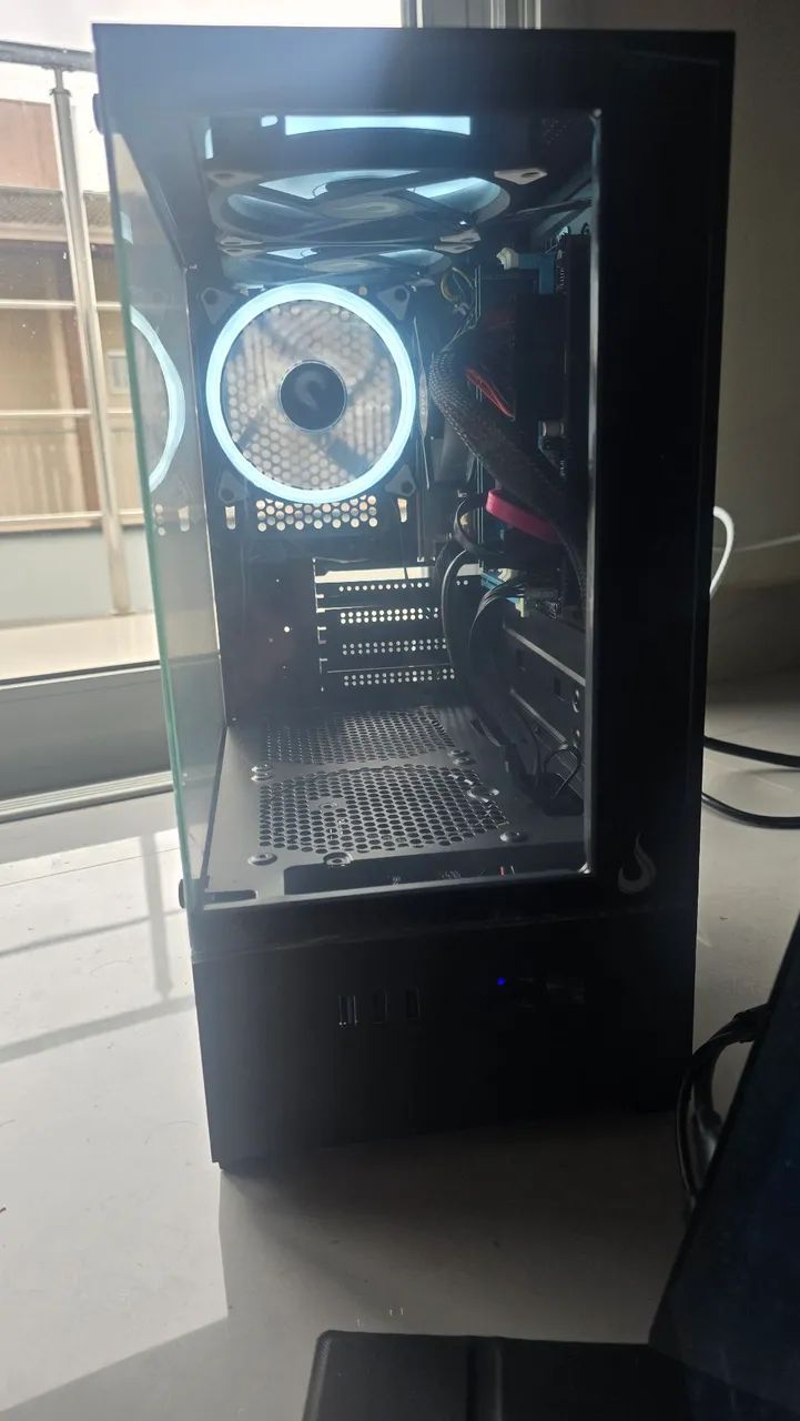 Computador Gamer Intel i5 16GB RAM SSD LED Branco - Foto 4