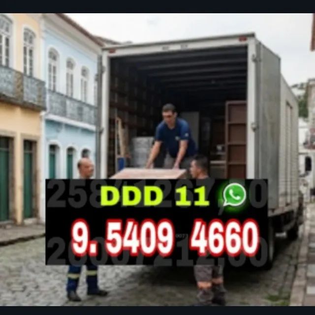 Frete, Mudanças para Transporte de Guarda-Roupas