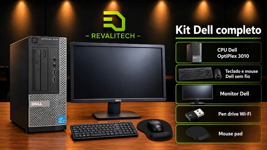 Computador CPU Completo Dell OptiPlex i5 3ª Geração 8GB SSD 240GB Win 11 - Foto 3