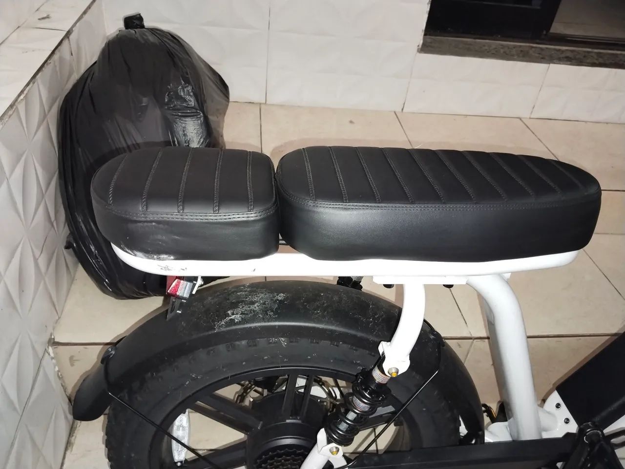 Bicicleta Elétrica Semi Nova  - Foto 4
