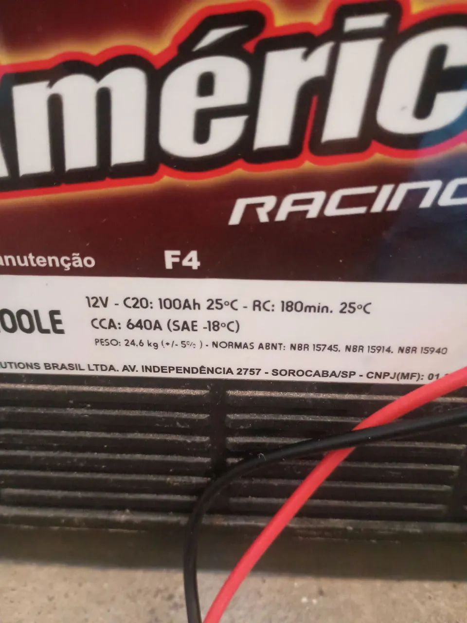 Bateria de chumbo 100 ah com brinde  - Foto 2