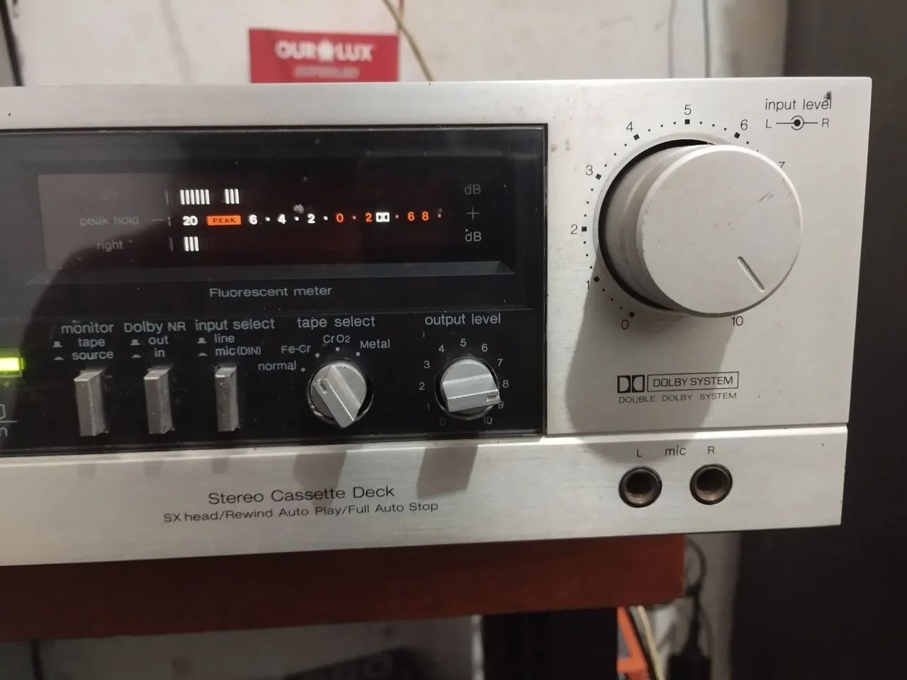 Tape deck 3 cabeças Technics M260 - Foto 4