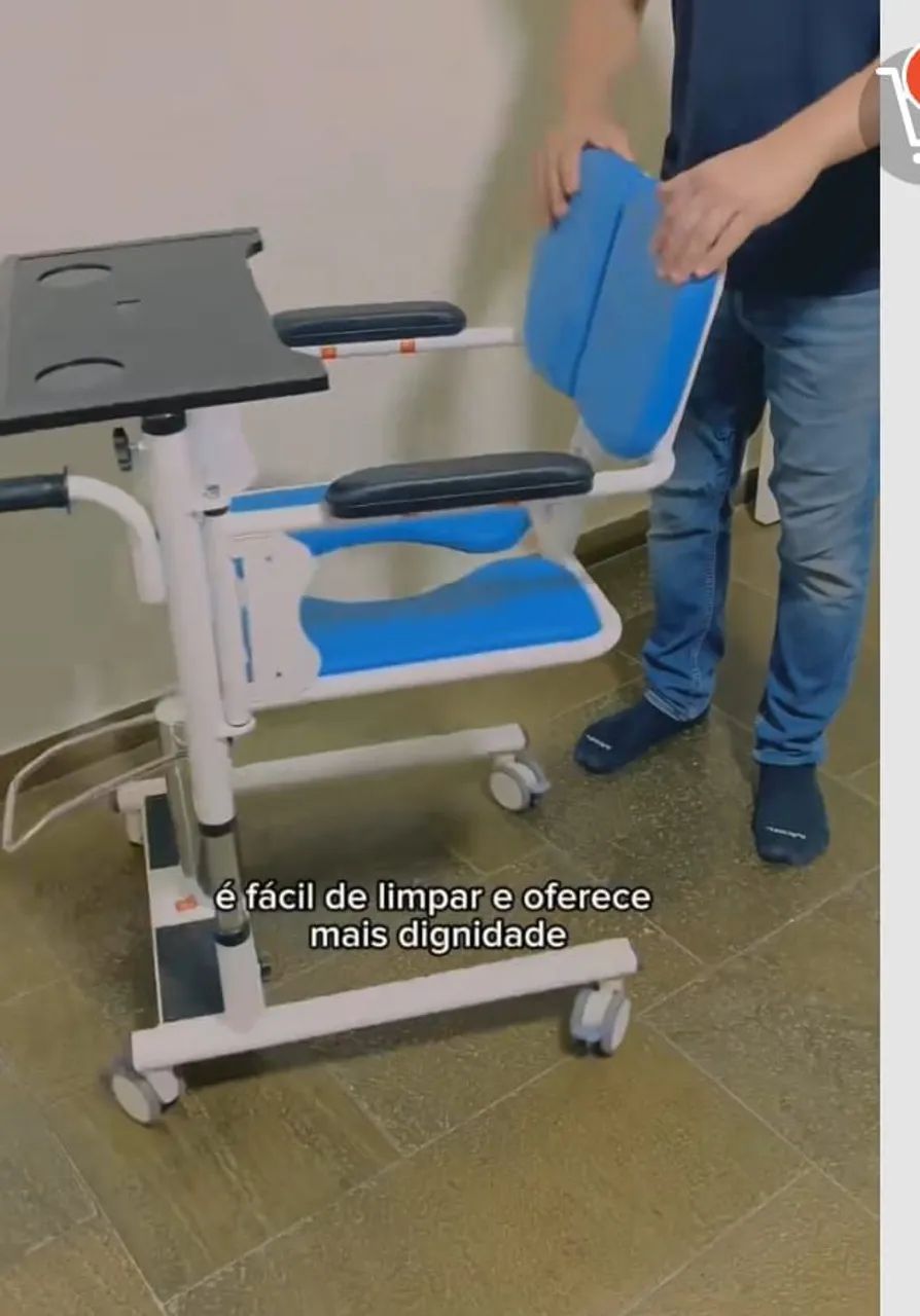 Cadeira de transferência para acamado - Foto 5