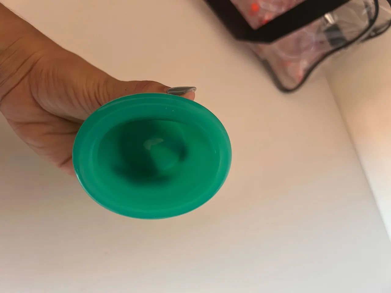 Kit ventosas com copo de silicone 4 unidades cor: verde - Foto 3