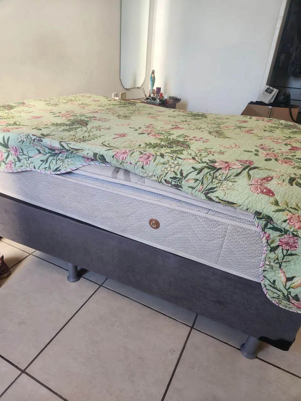 Cama box casal - Ouro Spring  - Foto 2
