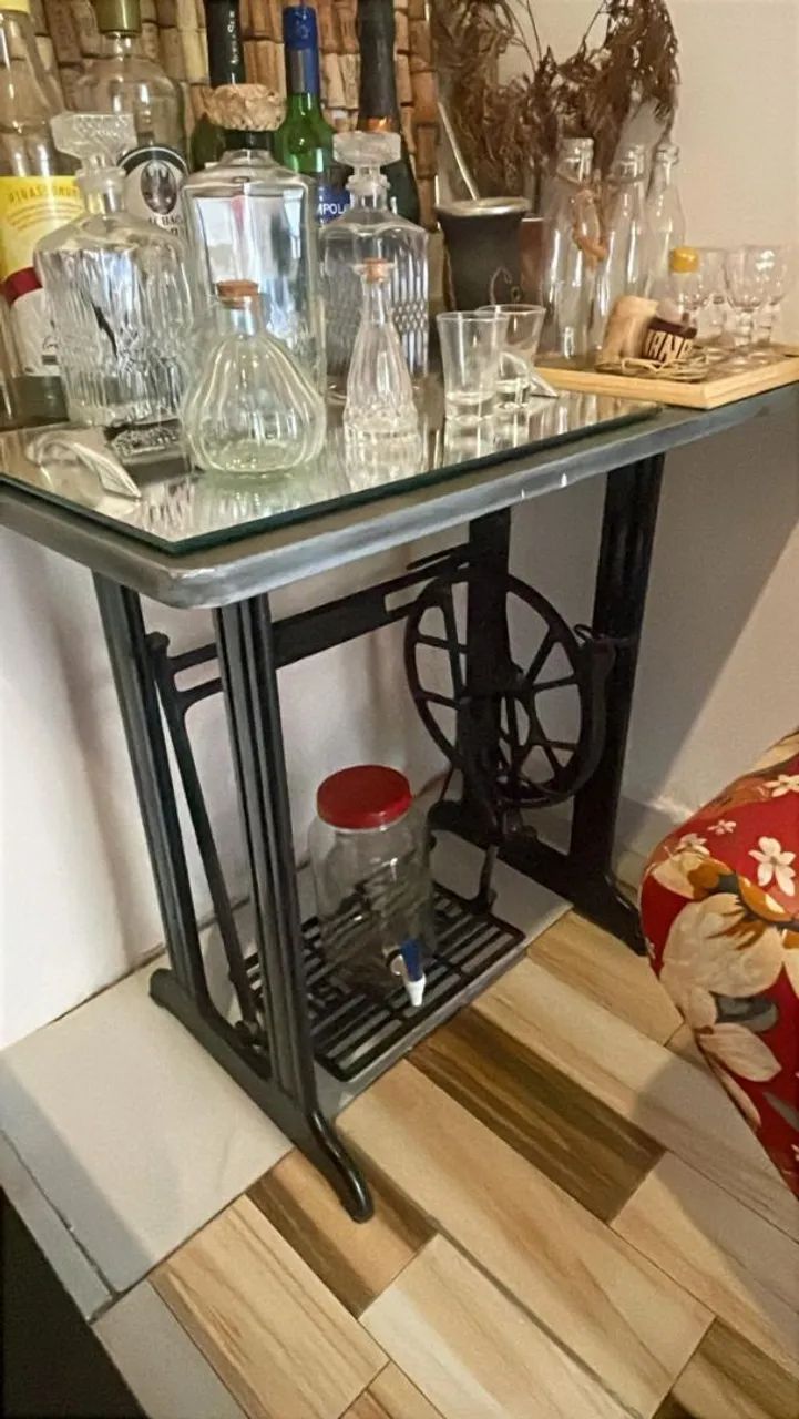 Mesa vintage adptada  - Foto 3