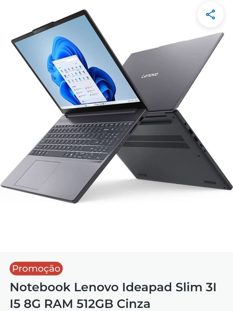 Notebook Lenovo + Mochila Original. - Foto 3